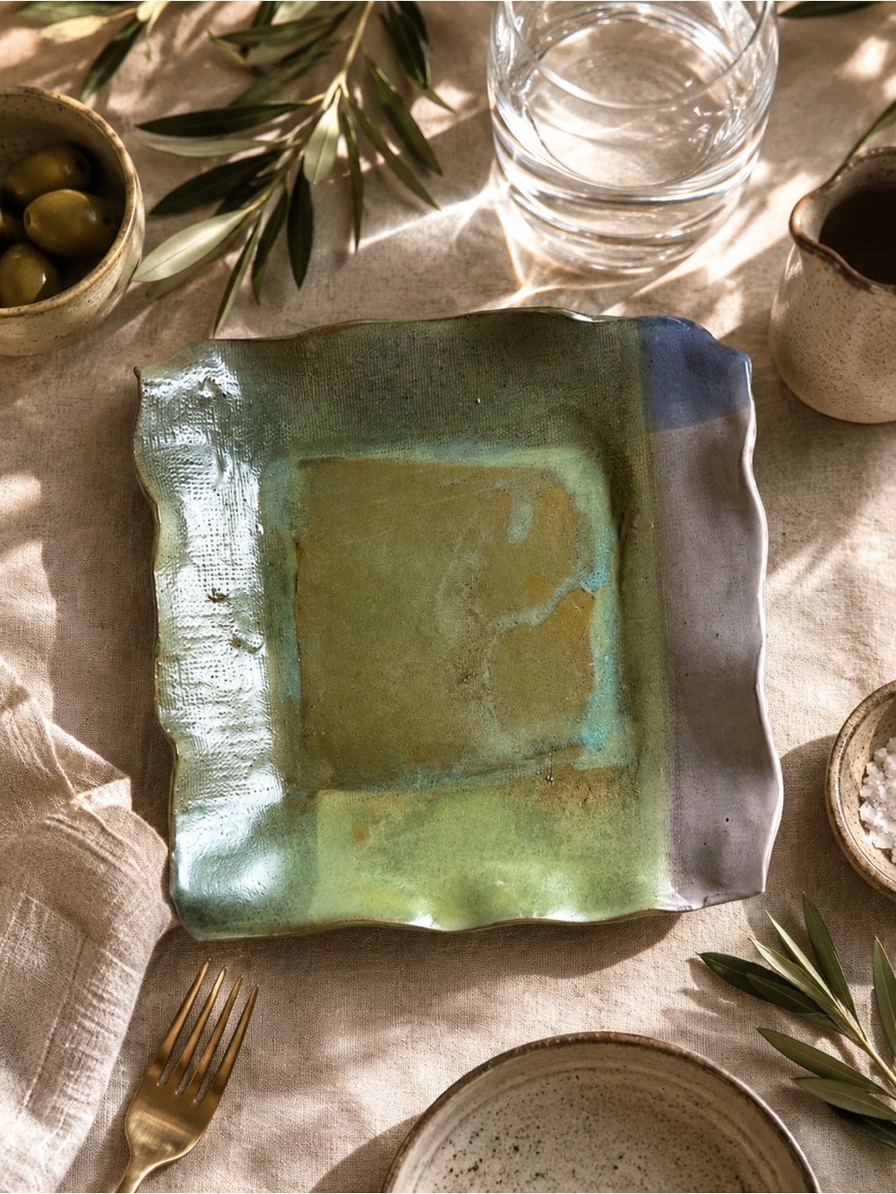 GORGEOUS POTTERY PLATE